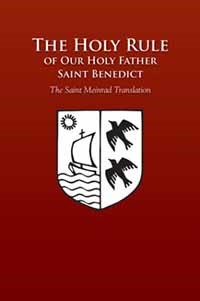 Photo of the cover of the Saint Meinrad translation of the Rule of St. Benedict.